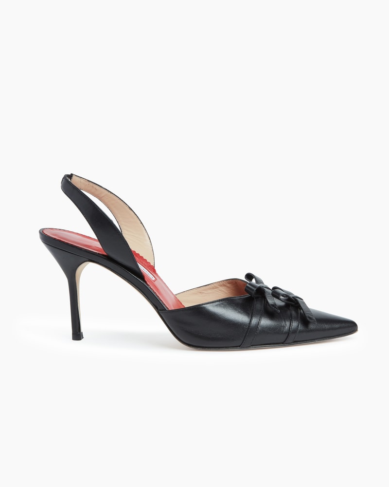 Leather Slingback