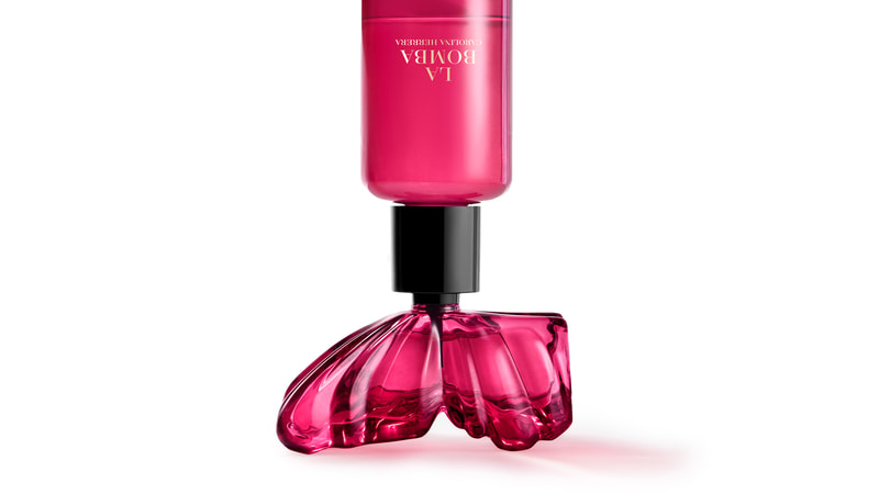 Flacon de parfum rechargeable Carolina Herrera La Bomba avec recharge