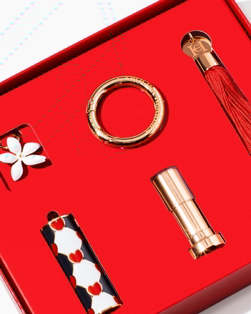 Carolina herrera lipstick bag outlet