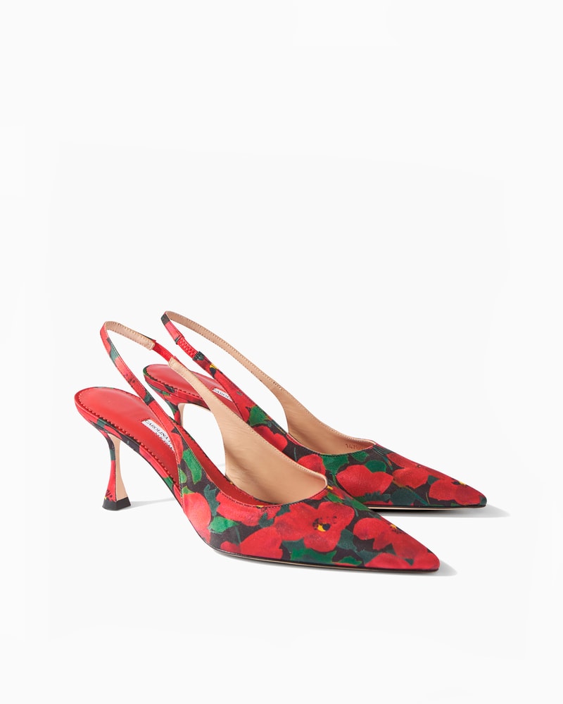 Printed kitten heels cheap