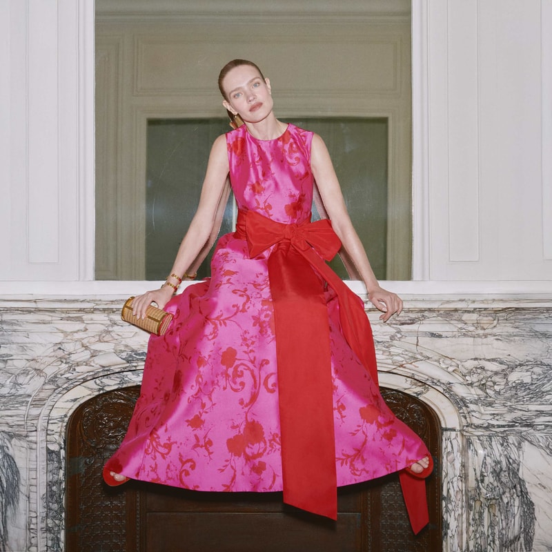 Box Pleat Gown - Ready - To - Wear | Carolina Herrera