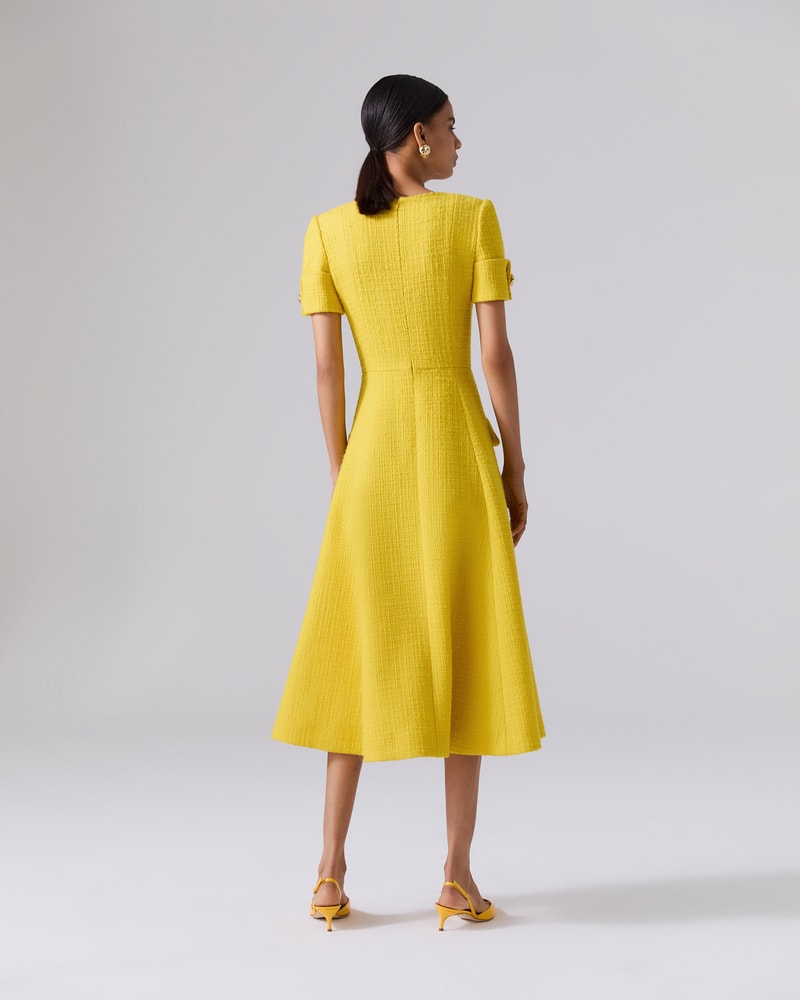 Tweed Midi Dress ready To Wear Carolina Herrera