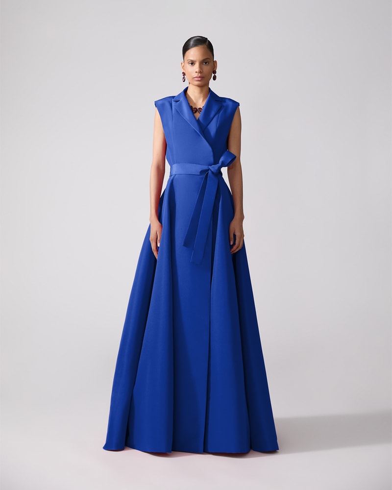Sleeveless Belted Trench Gown - Ready - To - Wear | Carolina Herrera