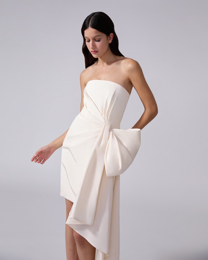Strapless mini dress cheap