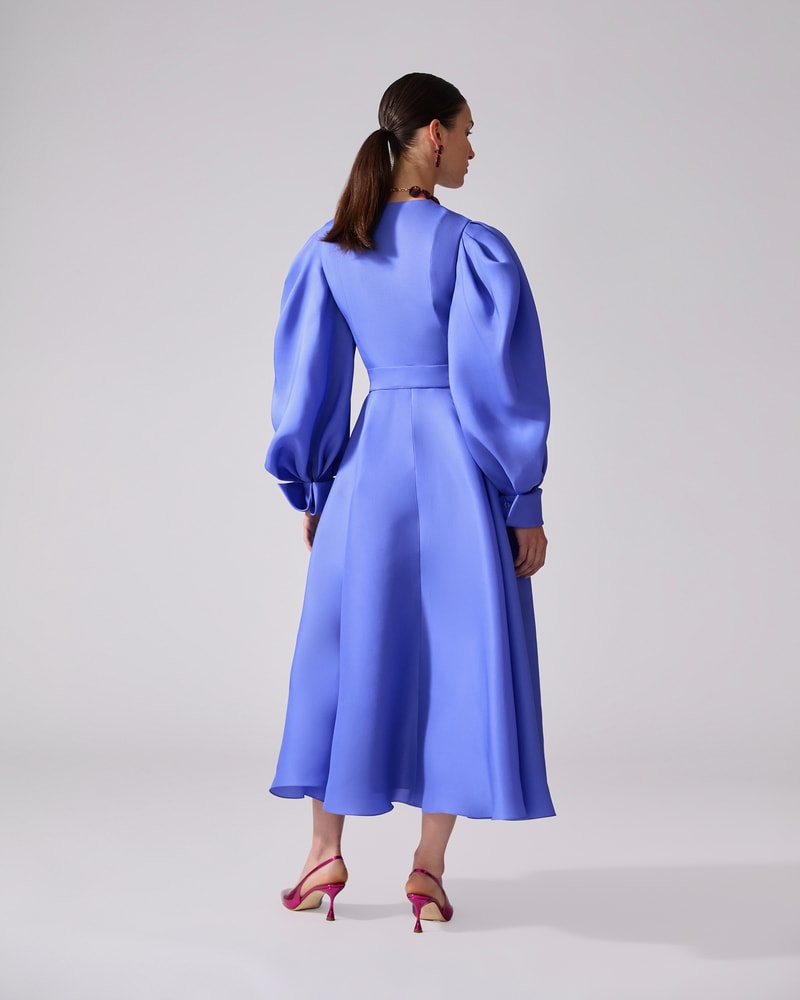 Puff Sleeve Shirt Dress Ready To Wear Carolina Herrera