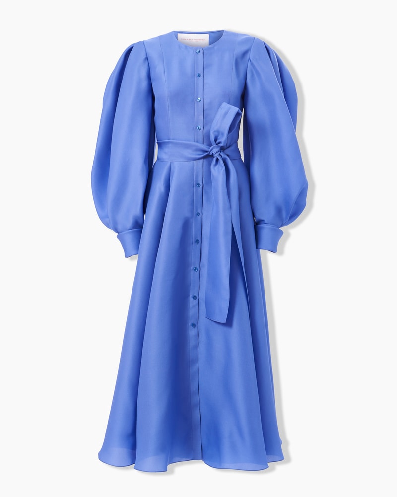 Puff Sleeve Shirt Dress Ready To Wear Carolina Herrera
