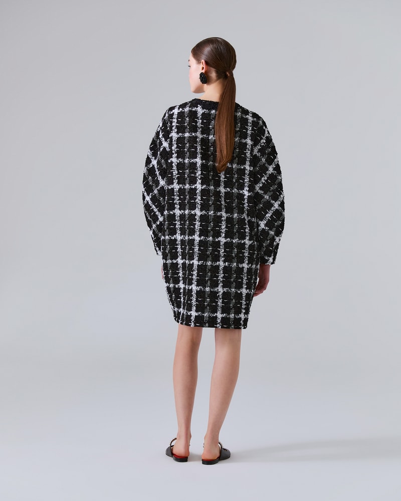 Tweed cocoon coat discount