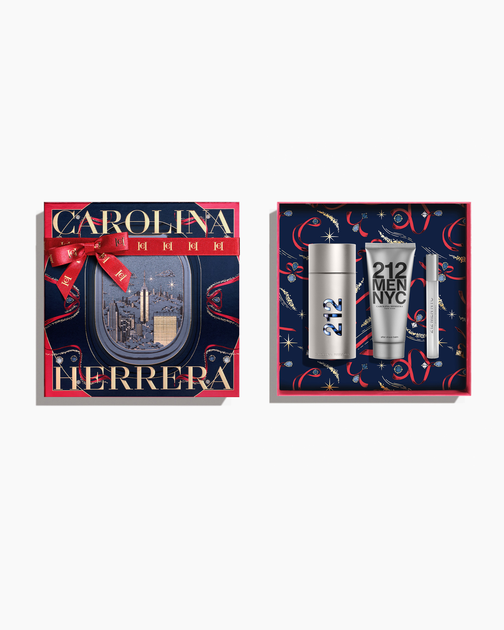 212 NYC Men 3.4 oz Eau de Toilette, 3.4 oz After Shave Gel and 0.3