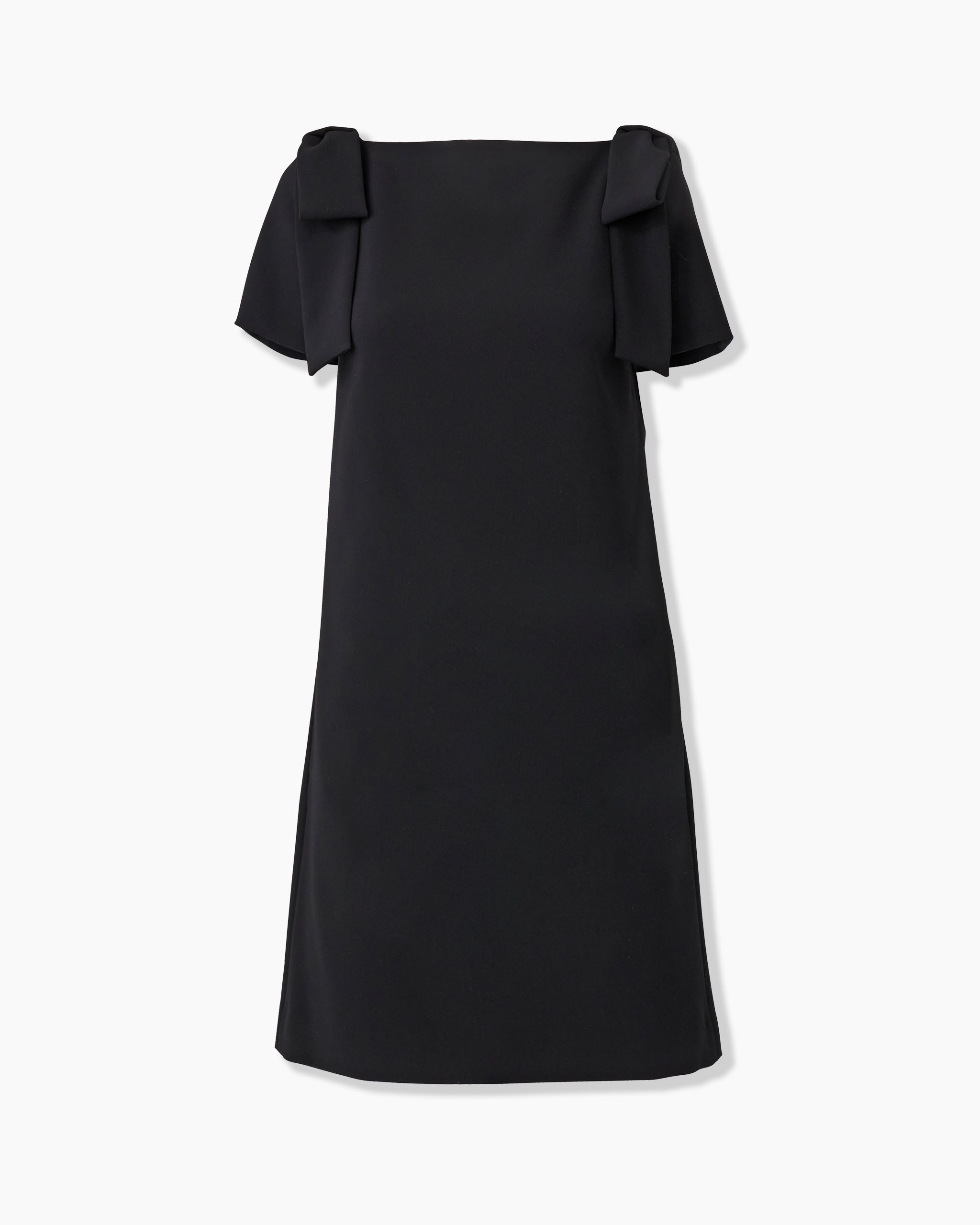 carolina herrera black dress Strapless Ruched Wool-Blend Midi In - 70% Off line silhouette Carolina Herrera Fall 26 by