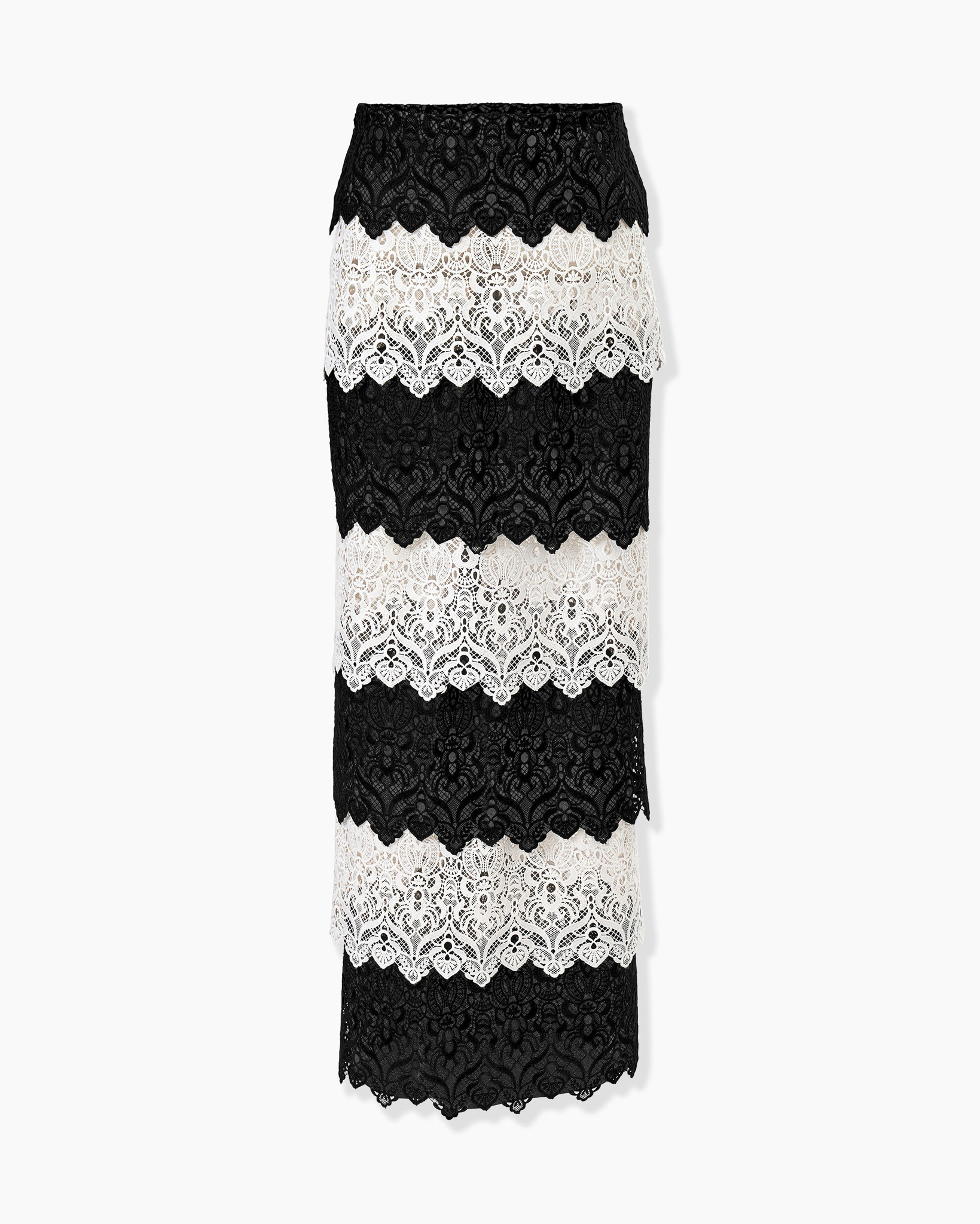 Lace Trim Pencil Skirt | Carolina Herrera WW EN
