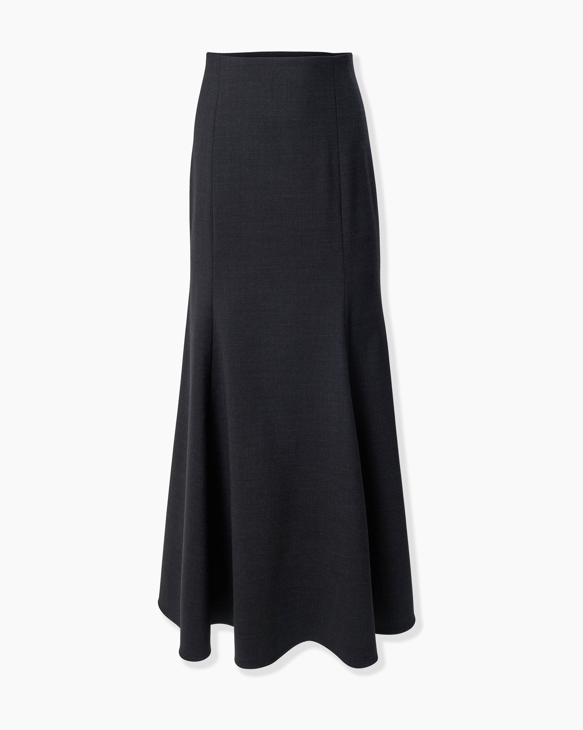 Flared Wool Midi Skirt | Carolina Herrera US