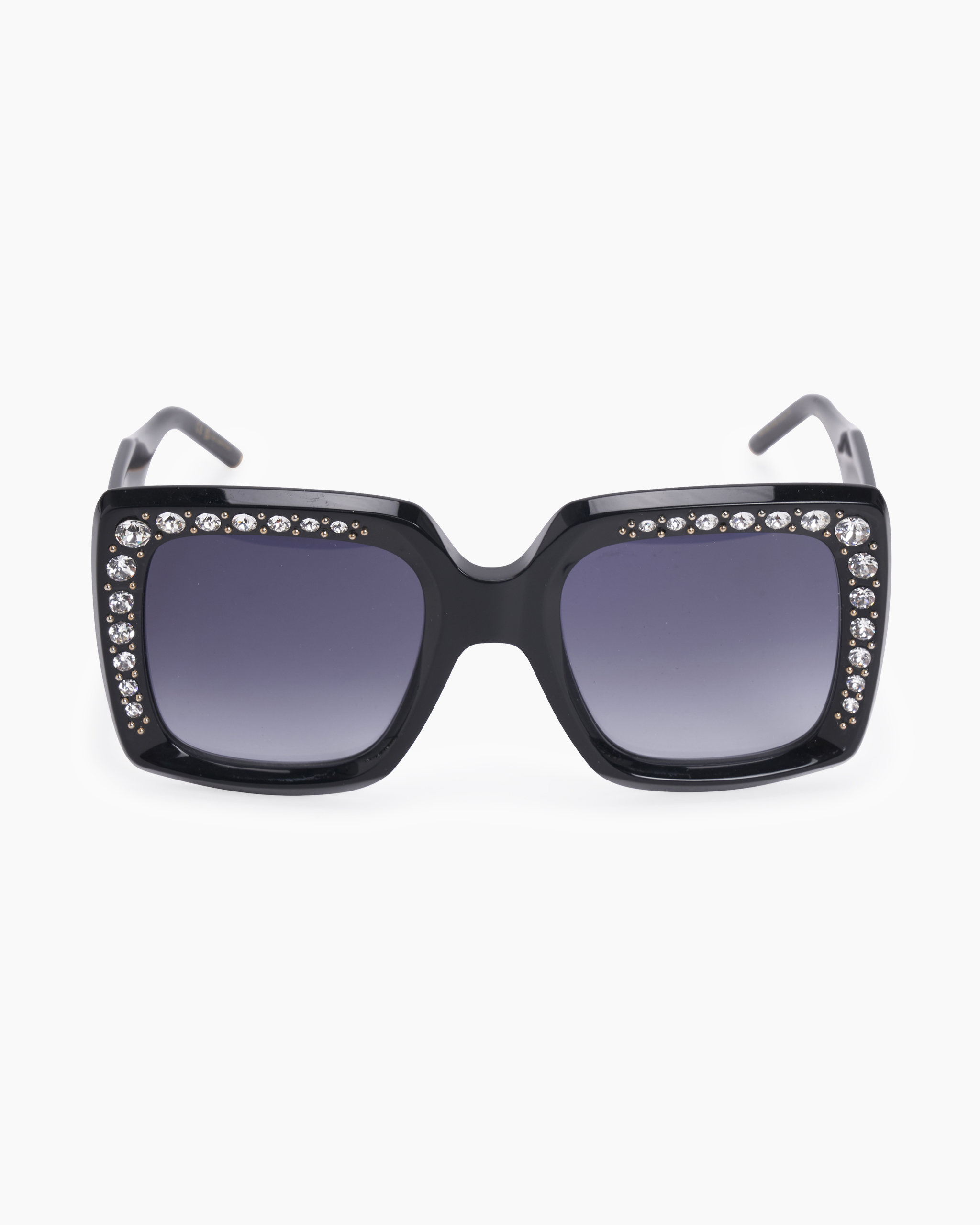 Authentic BOUCHERON 54 glitter oversized Square Swarovski crystals sunglasses Bon Chic Womens Fashion Square Sunglasses main image 2
